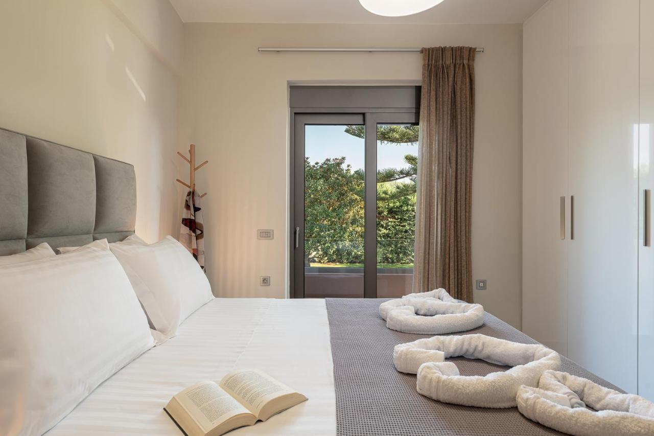 Villa Enny, 3 Bd With Private Heated Pool Agia  المظهر الخارجي الصورة