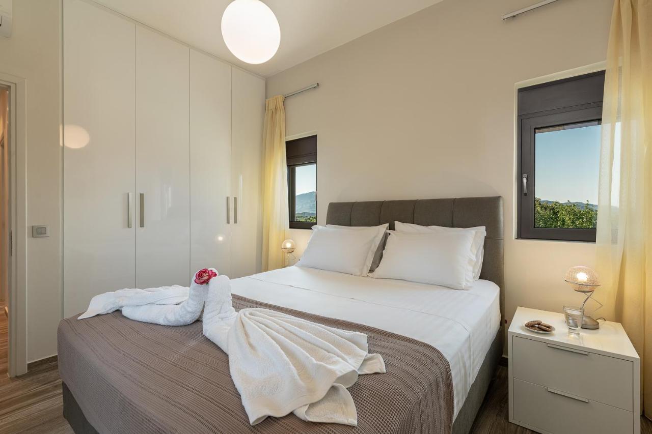 Villa Enny, 3 Bd With Private Heated Pool Agia  المظهر الخارجي الصورة
