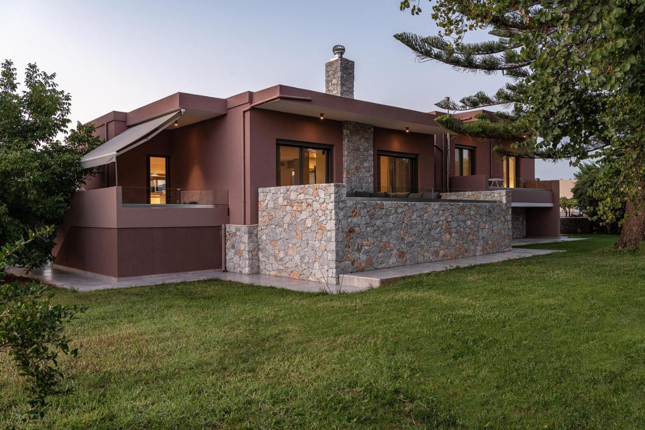 Villa Enny, 3 Bd With Private Heated Pool Agia  المظهر الخارجي الصورة